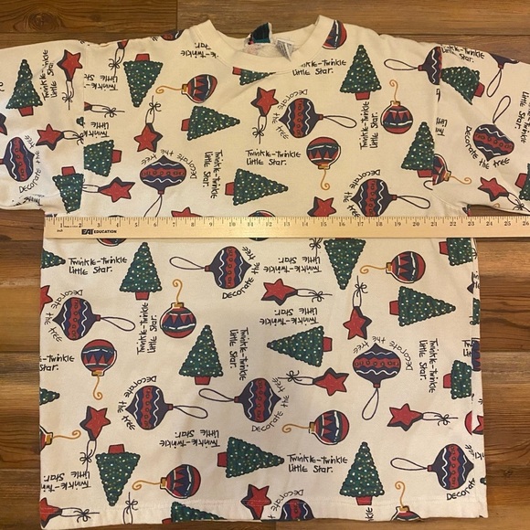 Vintage Christmas sweatshirt size large - Picture 7 of 8